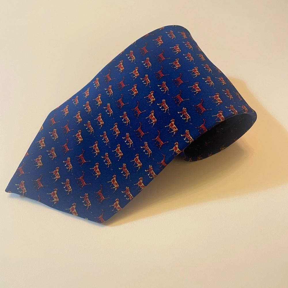 Archaeform men’s silk necktie